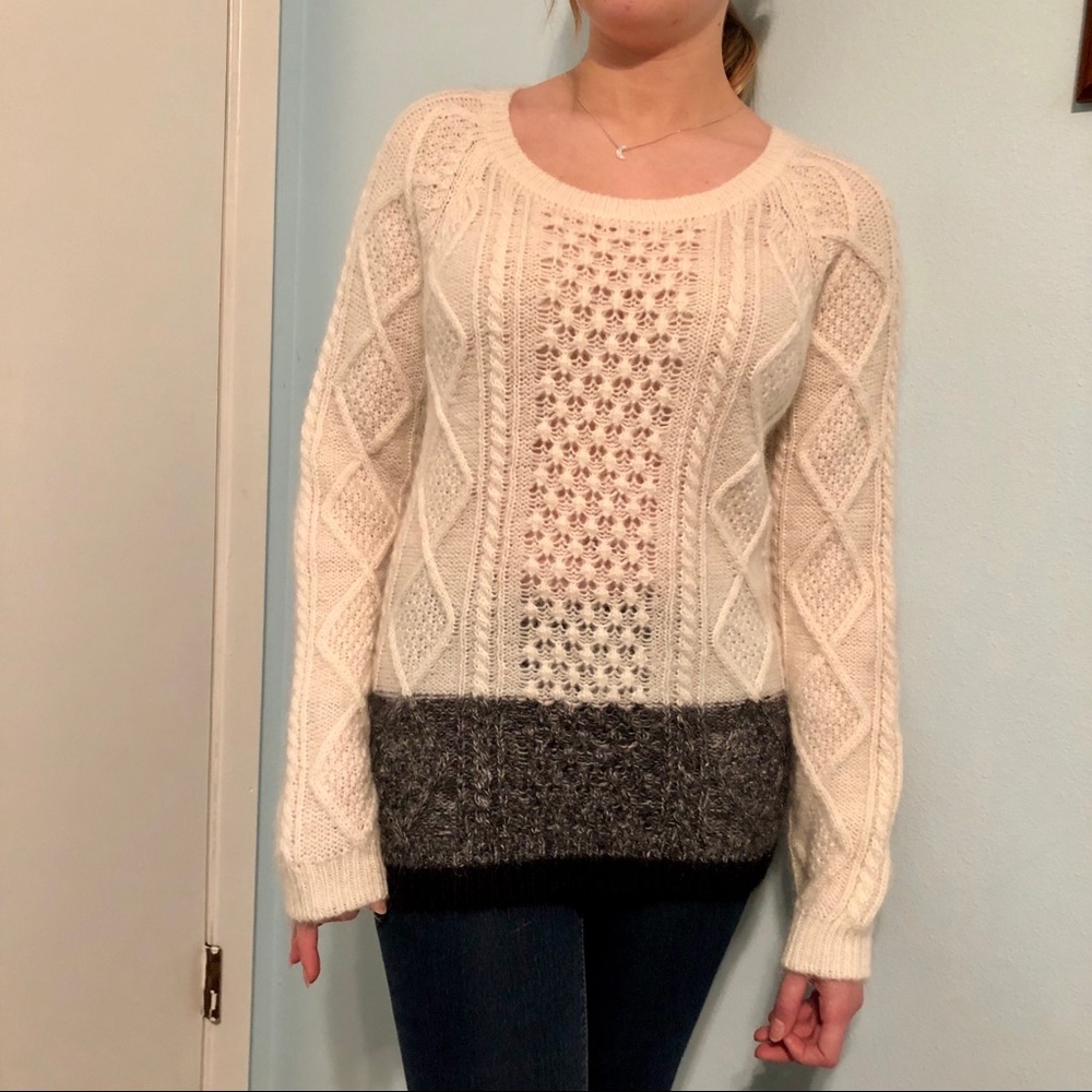 Warm, 2 color sweater